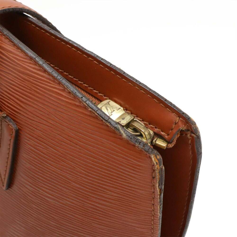 LOUIS VUITTON Brown Leather Tote Bag - Picture 5 of 10